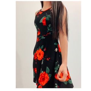 ☆ floral skater dress